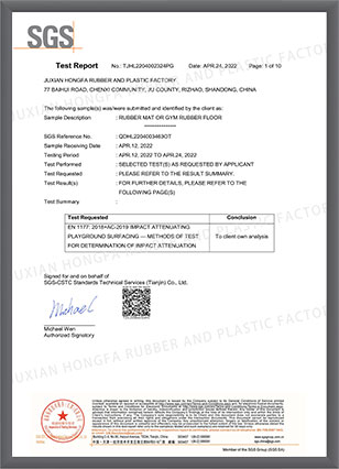 RUBBER-FLOOR-IMPACT-ATTENUATION-TEST-2022